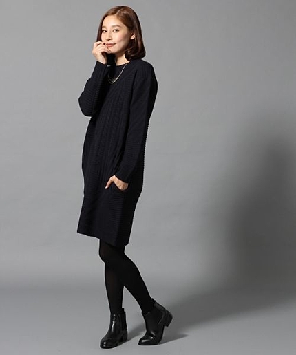 【WEB限定アイテム】5Gマルチパターンワンピース