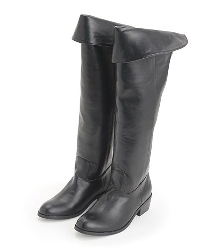 ニーハイジョッキーブーツ