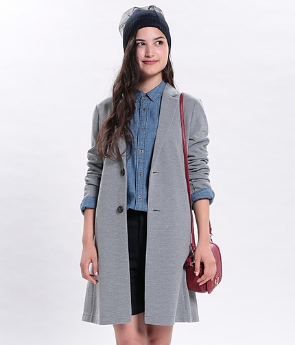 リップルチェスターコート