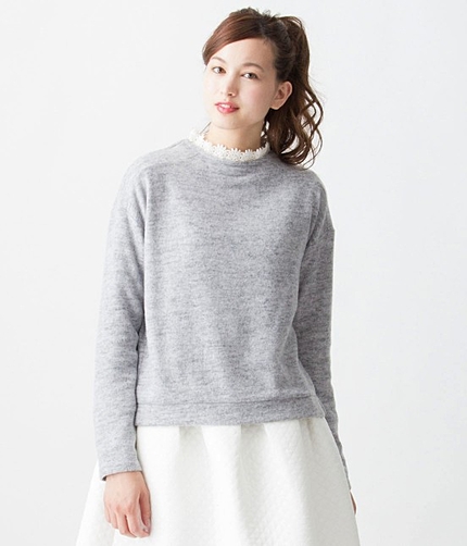 【LIMITED SALE!今だけさらに10%OFF】 ボトルネックプルオーバー