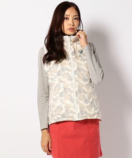 【WOMEN】カモフラプリント ベスト