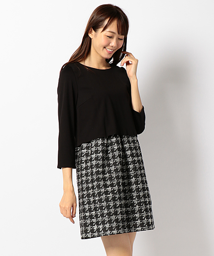 レディハウンドトゥース ワンピース