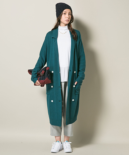 2/28 MADGE ロングニットアウター