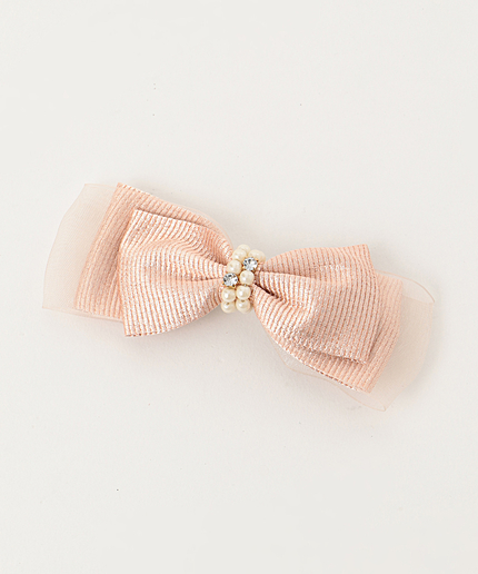 シャイニーリボンヘアクリップ