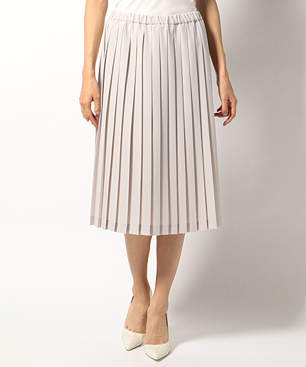 ジョーゼット　プリーツスカート