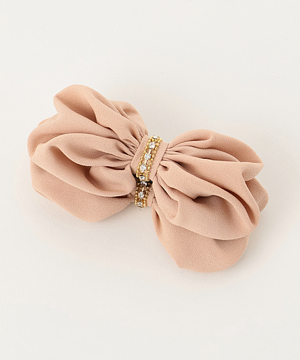 ビジューポイントバナナクリップ