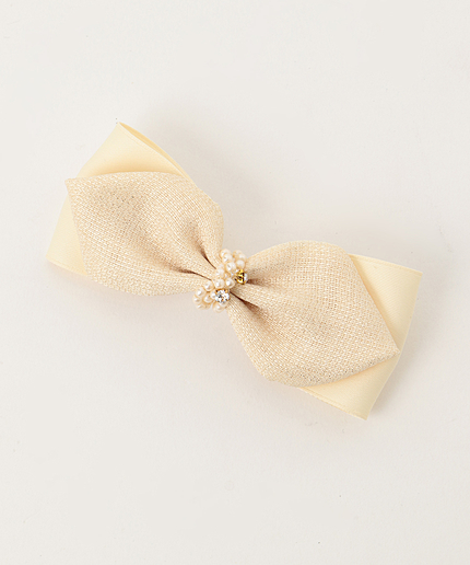 ダブルリボンバレッタ