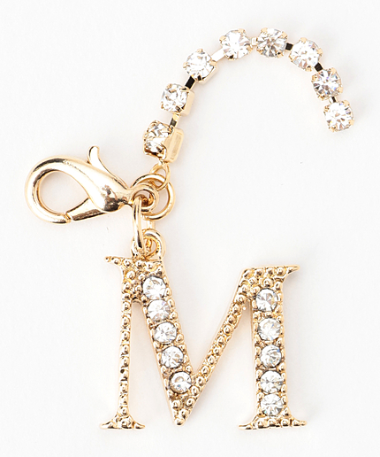 【M】イニシャルゴールドチャーム