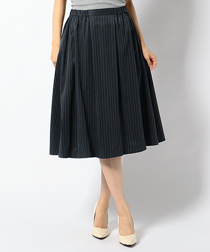 ストレッチストライプ スカート