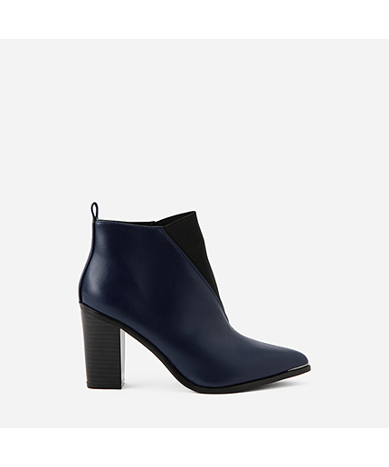 ブロックヒールアンクルブーツ / BLOCK HEEL ANKLE BOOTS