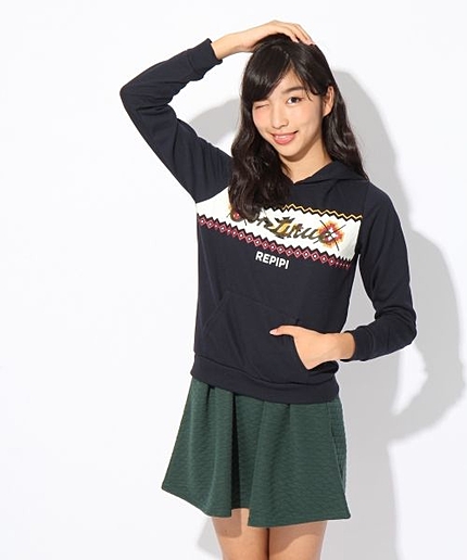 ★プライスダウン★ネイティブガラ＊スウェットパーカーロングスリーブ