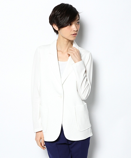 【洗える!】テンセルハイテンション裏毛 ジャケット