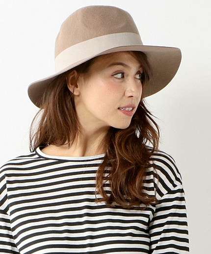 JC フェルト つば広 HAT / 中折れ / ハット