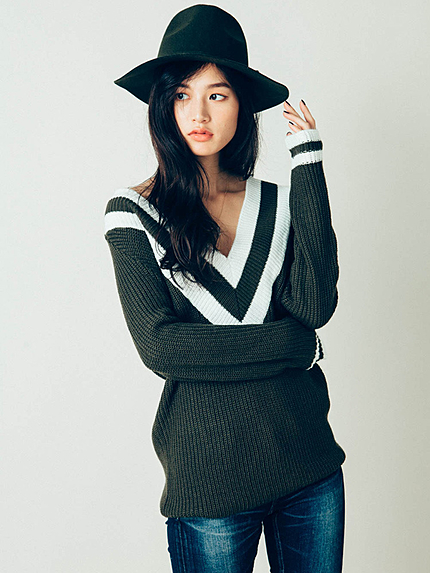 ウールカラーHAT