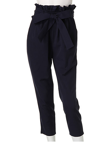 リボンクロップドパンツ