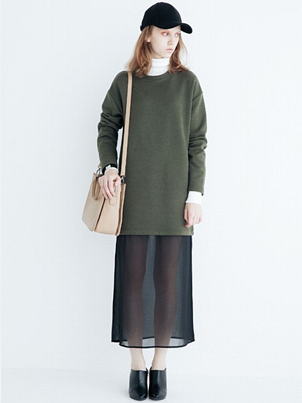 シアーレイヤードワンピース