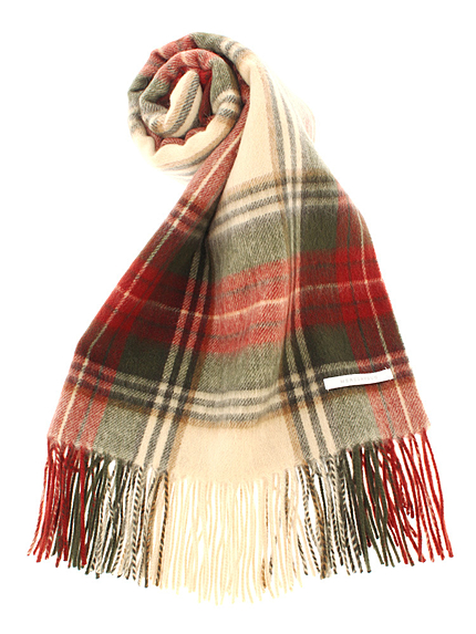 【GDS】 ウールチェックストール