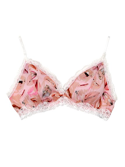 LIP柄ブラジャー