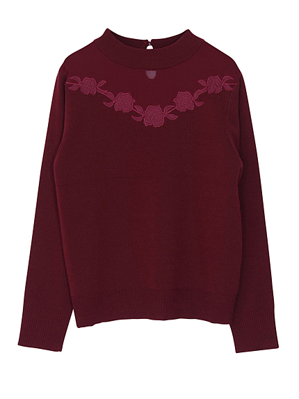 ROSEシアーニット