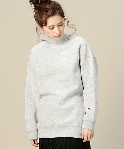 BY Champion ハイネックスウェットプルオーバー