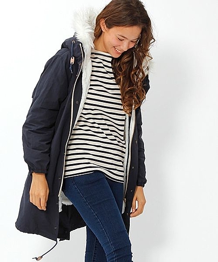 モッズ風3WAYコート