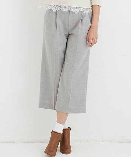 KC R/W BELT 2TK ガウチョパンツ