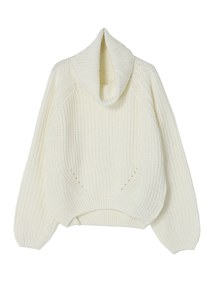 オフタートルニット　トップス