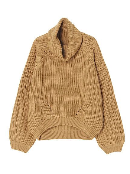 オフタートルニット　トップス