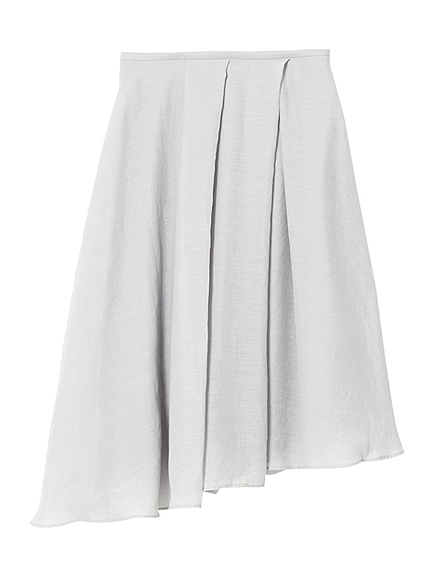 シフォンジーフレアスカート