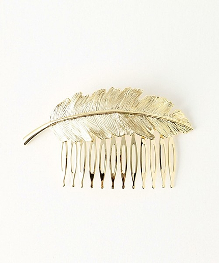 フェザーモチーフヘアーコーム/AE FT MT B