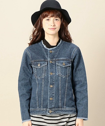 BY FIVE BROTHER ブロークンデニムジャケット