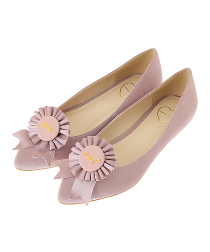 ロゼットバレエシューズ