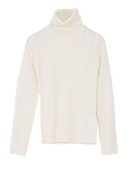 【dazzlin】カラータートルニット