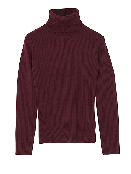 【dazzlin】カラータートルニット