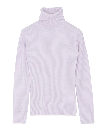 【dazzlin】カラータートルニット