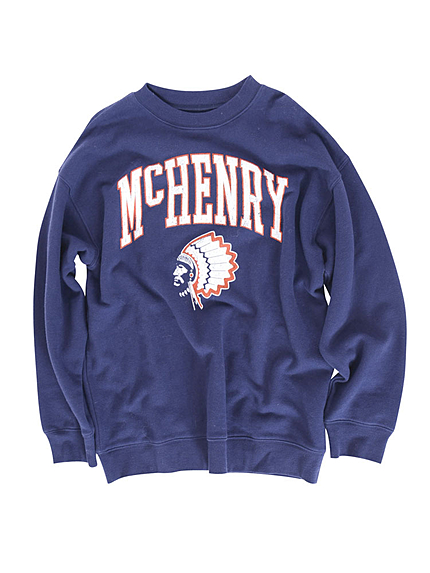 McHENRYプリントスウェット