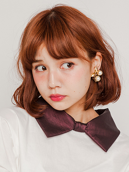 パールチェリーイヤリング