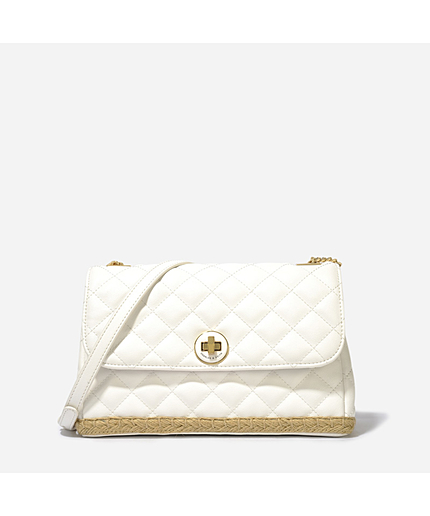 キルティッドショルダーバッグ / QUILTED SHOULDER BAG