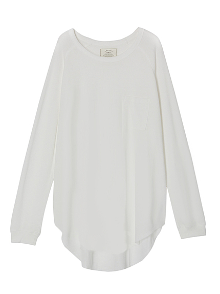 ワイドワッフルロンTee