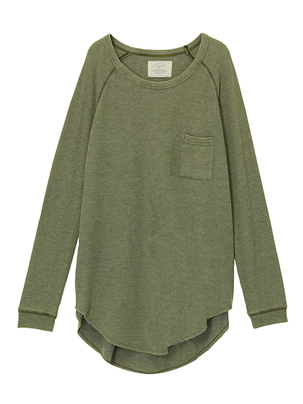 ワイドワッフルロンTee