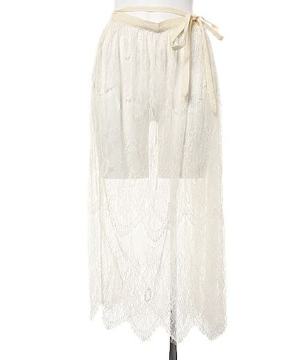 レースラップスカート/AEFC LACE WRAP  SK