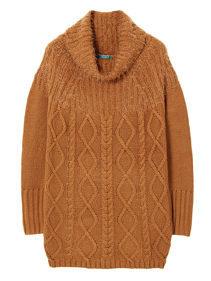 【green】もけもけゆるタートルニット