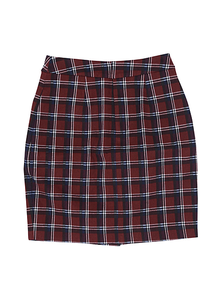 タータンチェックタイトスカート