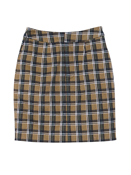 タータンチェックタイトスカート