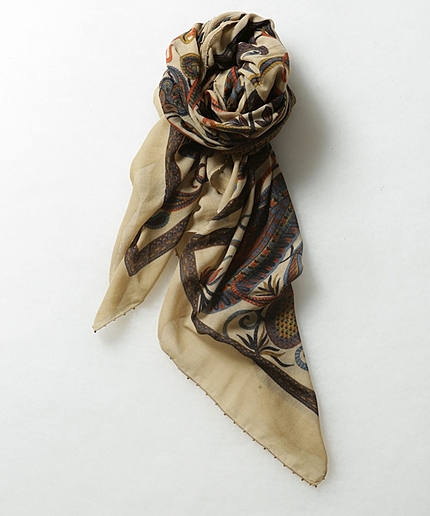 ペイスリー柄ストール