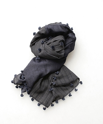 柄コンビポンポンストール