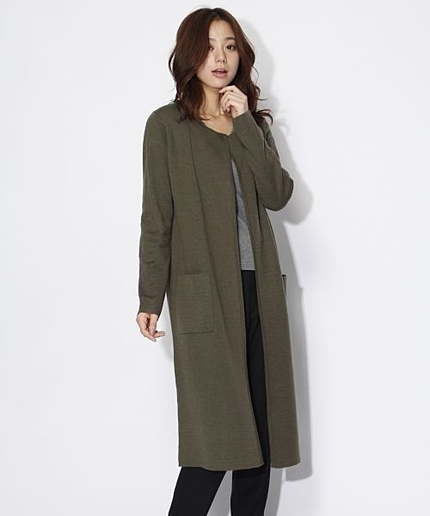 ダブルフェイスショールコーディガン