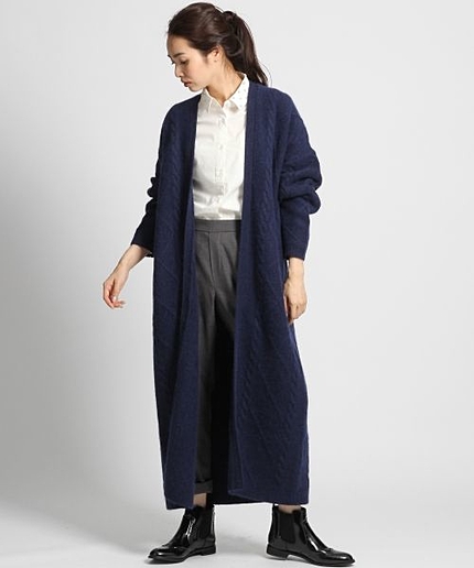 3GLN/AN/NYロングカーディガン