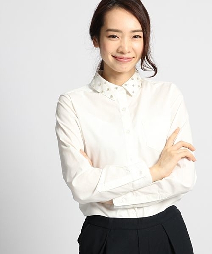 ビジューツキＲＥGシャツ