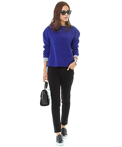 【CLASSY12月号掲載】ブラックスキニーパンツ